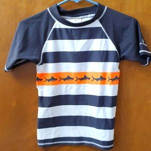 Snapper Rock shark rashguard